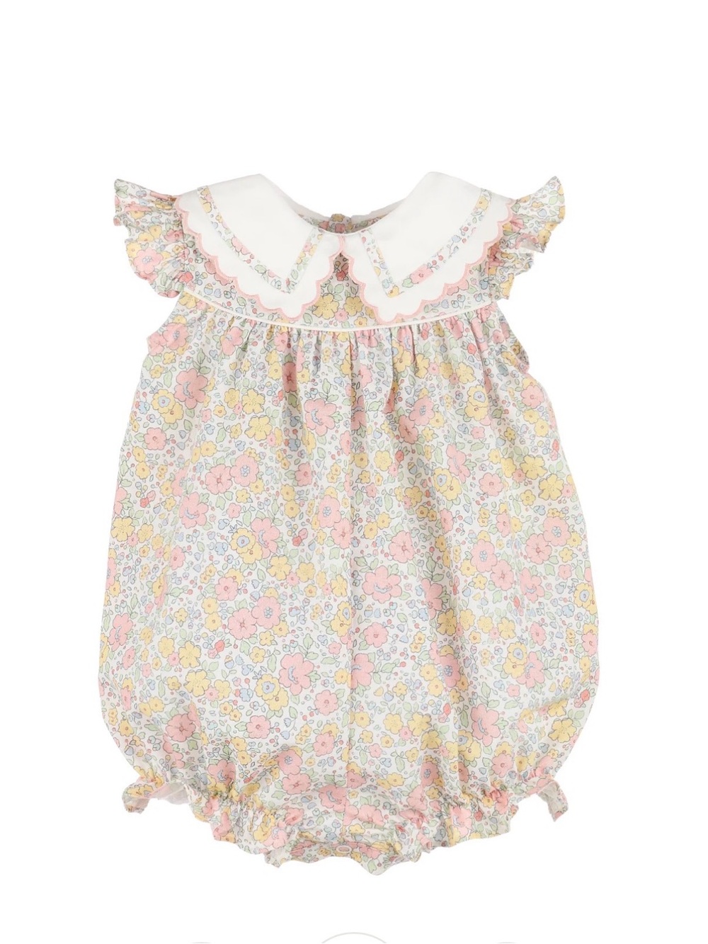 Sophie & Lucas Floral Kit Bubble Romper